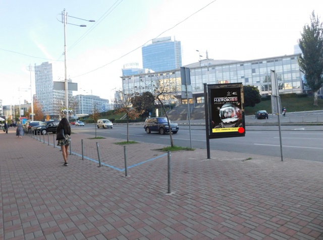 Сітіскролл 1.2x1.8,  Еспланадна вул. 34/2, В напрямку метро Палац Спорту