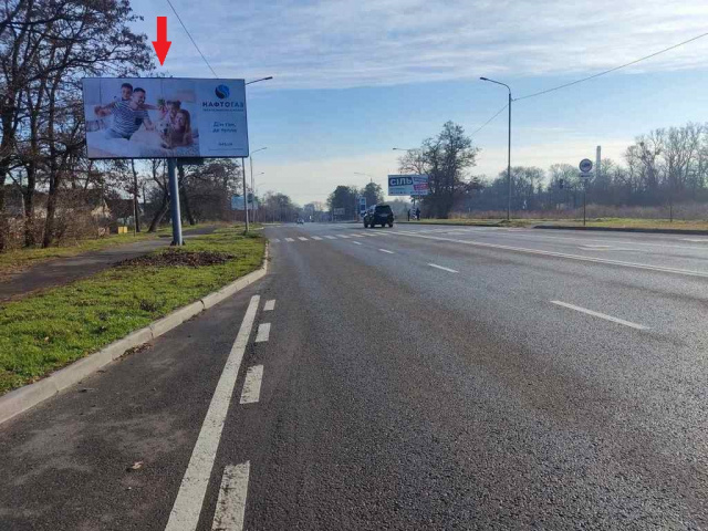 Щит 6x3,  Сумгаїтська вул., Навпроти будинку № 67 по пров. Котовського (АЗС "ANP", Золотоніське шосе - в'їзд / виїзд на  Київ)