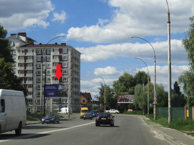 Щит 6x3,  Луценка Дмитра вул., 1, до. 1 (поворот на вул. Юрія Смолича), в напрямку Кільцева дорога