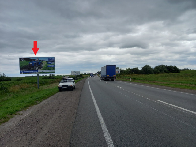 Щит 6x3,  Кільцева дорога (Автодорога М 06 Київ-Чоп), км 530 + 600, 500 м до АЗС AS 24, в напрямку з міста Львів