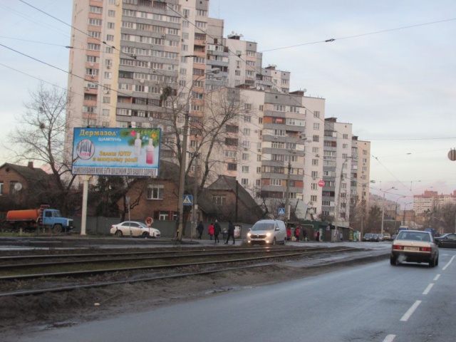 Щит 6x3,  Алматинська вул./ Профспілкова вул. (Райффайзен Банк Аваль), в напрямку ДВРЗ