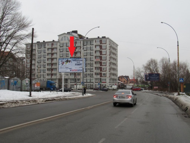 Щит 6x3, Луценка Дмитра вул., 1, до. 1 (поворот на вул. Юрія Смолича), в напрямку Кільцева дорога Щит 6x3, Луценка Дмитра вул., 1, до. 1 (поворот на вул. Юрія Смолича), в напрямку Кільцева дорога