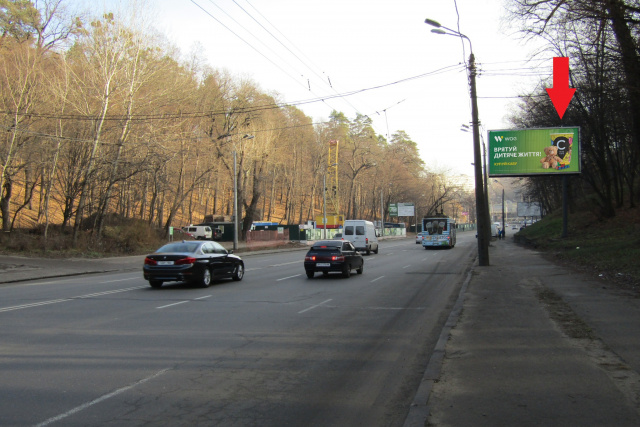 Призма 6x3, Стеценка вул. (Ресторан "Дубки"), в напрямку ст.метро "Сирець" Призма 6x3, Стеценка вул. (Ресторан "Дубки"), в напрямку ст.метро "Сирець"