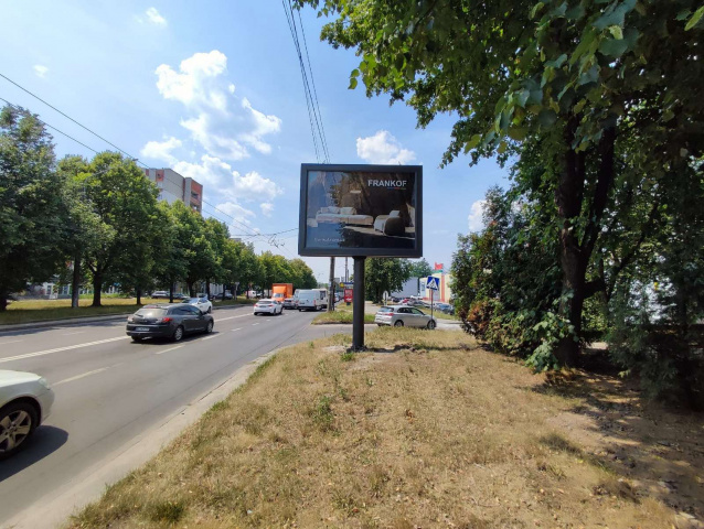 Скролл 3.14x2.3,  Великого В. вул., 54 (200 м до перехрестя з Кульпарківська вул.), (АЗС "ОККО", ТЦ "Ашан-Сіті", піцерія "Челентано", Нова пошта №58, Банк Ощадбанк, АТБ-Маркет), в напрямку І.Виговського вул.