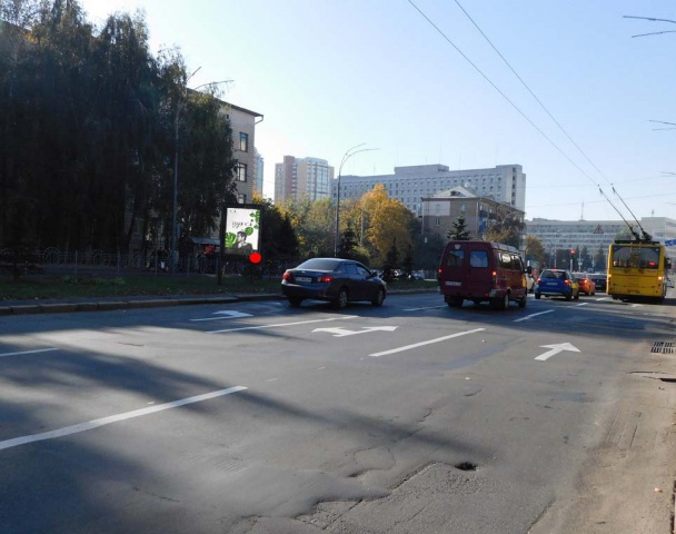 Сітіскролл 1.2x1.8,  Алмазова генерала вул., 4-А (Київський міський пологовий будинок № 1), в напрямку Лесі Українки бул.