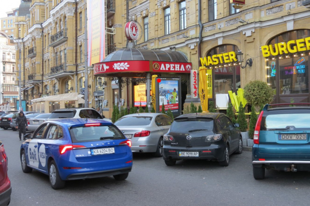 Сітіскролл 1.2x1.8,  Бессарабська площа біля буд. 1/3 №2