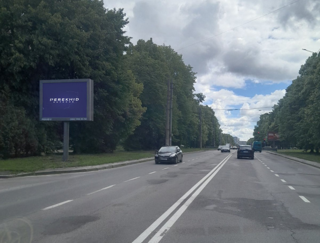 Беклайт 3.14x2.3,  Великого В. вул., 54 (200 м до перехрестя з Кульпарківська вул.), (АЗС "ОККО", ТЦ "Ашан-Сіті", піцерія "Челентано", Нова пошта №58, Банк Ощадбанк, АТБ-Маркет), в напрямку Княгині Ольги вул.