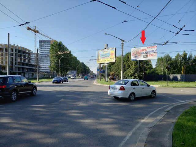 Щит 6x3,  Стрийська вул. - Рубчака І. вул. (Парк Боднарівка, Watsons, магазин камінів AV-KAMIN, ЖК Леви міста), в напрямку з центра міста