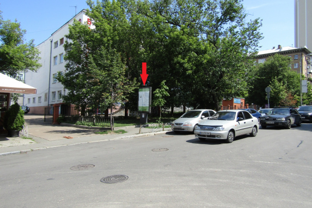 Сітілайт 1.2x1.8,  Ділова (Димитрова) вул., 14 (Сітібанк, Альфа-банк, ЖК Тетріс Холл)