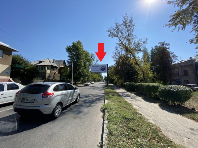 Щит 6x3,  Халтуріна вул.,8 (УкрПошта) ,в напрямку пр-та Льва.Ландау