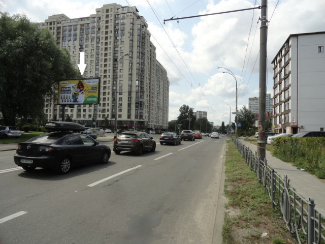 Щит 6x3,  Степана Рудницького (Вільямса Ак.) вул., 17/11 (маркет "Сільпо", комплекс "Лавіліа"), в напрямку Кільцева дорога
