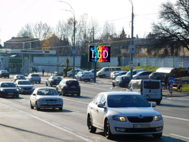 Цифрова панель 3.14x2.3,  Лобановського (Червонозоряний) пр-т/ пров. Новонародний