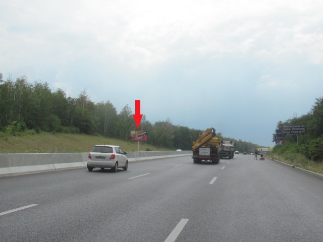 Щит 6x3,  Одеське шосе, в напрямку с.Глеваха,1,5км. після повороту на с.Віта Поштова,1,5 км до мотель-ресторану  "Шалє", 8км+700м