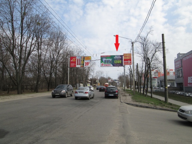 Щит 6x3,  Героїв Харкова пр-т.,256-В,з центру (ТРЦ ЕКВАТОР, СМ ВЕЛМАРТ,ринок Індустріальний, автоцентр NISSAN, АЗС Motto, ОТР Ваnк, ст.М ім О.С Масельського)