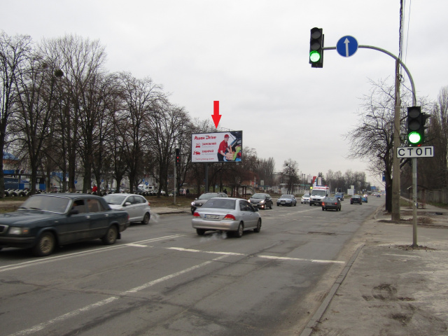 Щит 6x3, Стеценка вул., 18 (АЗС "АМІС Energy", АЗС "WOG", Ашан, Lavina mall ), в напрямку Кільцевої дороги Щит 6x3, Стеценка вул., 18 (АЗС "АМІС Energy", АЗС "WOG", Ашан, Lavina mall ), в напрямку Кільцевої дороги