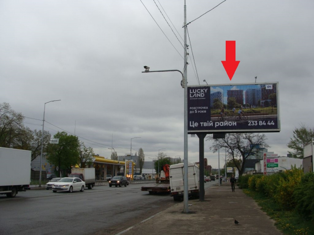 Призма 6x3,  Скляренка Семена вул./ Петропавлівська пл. (АЗС КЛО, АЗС "ОККО", FREEDOM HALL"), в напрямку вул.О.Теліги
