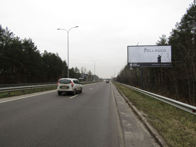 Щит 6x3,  Богатирська вул., (супермаркет "Фора"), в напрямку в м.Київ, 18км+140