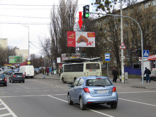 Цифрова панель 6x3,  Юри Гната вул.,9 (ТЦ "Квадрат", ТЦ "Дитяча Країна",кінотеатр "Лейпциг", Сільпо, Велика кишеня, Ельдорадо), в  напрямку просп. Перемоги