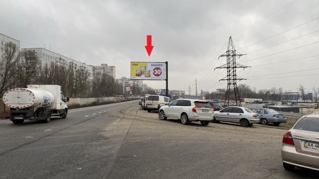 Щит 6x3, Лозовеньківський проспект (біля ЕПІЦЕНТРА, МЕТРО) в напрямку вул. Л. Свободи Щит 6x3, Лозовеньківський проспект (біля ЕПІЦЕНТРА, МЕТРО) в напрямку вул. Л. Свободи