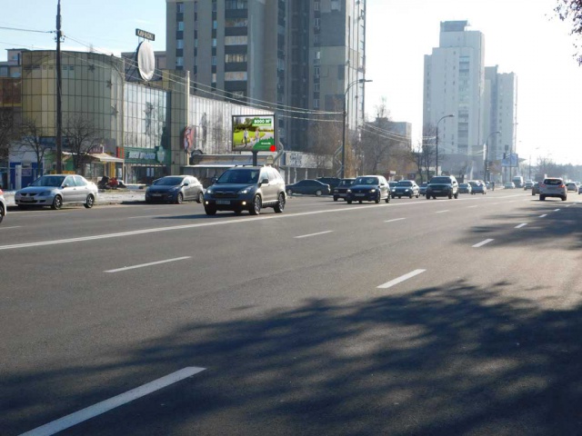 Скролл 3.14x2.3,  Дніпровська наб., 5А, в напрямку Бажана Миколи просп.