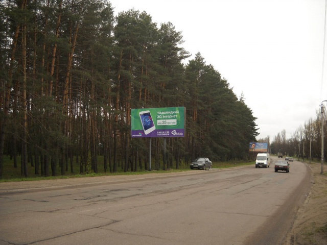 Щит 6x3,  Канівська вул. (Дорога Черкаси-Канів, за 150 м до вул. Карбишева в напрямку Канева)